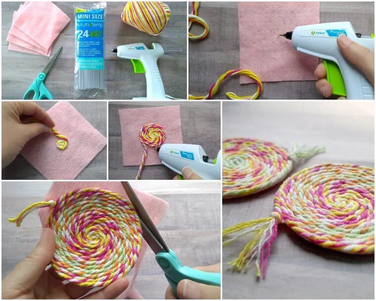Alternative Coasters Revolutionize Your DIY Projects: Unbelievable Hot Glue Gun Hacks You ...