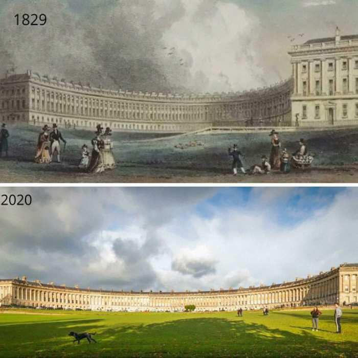 Time’s Transformation Before And After Photos Reveal Historic Places ...